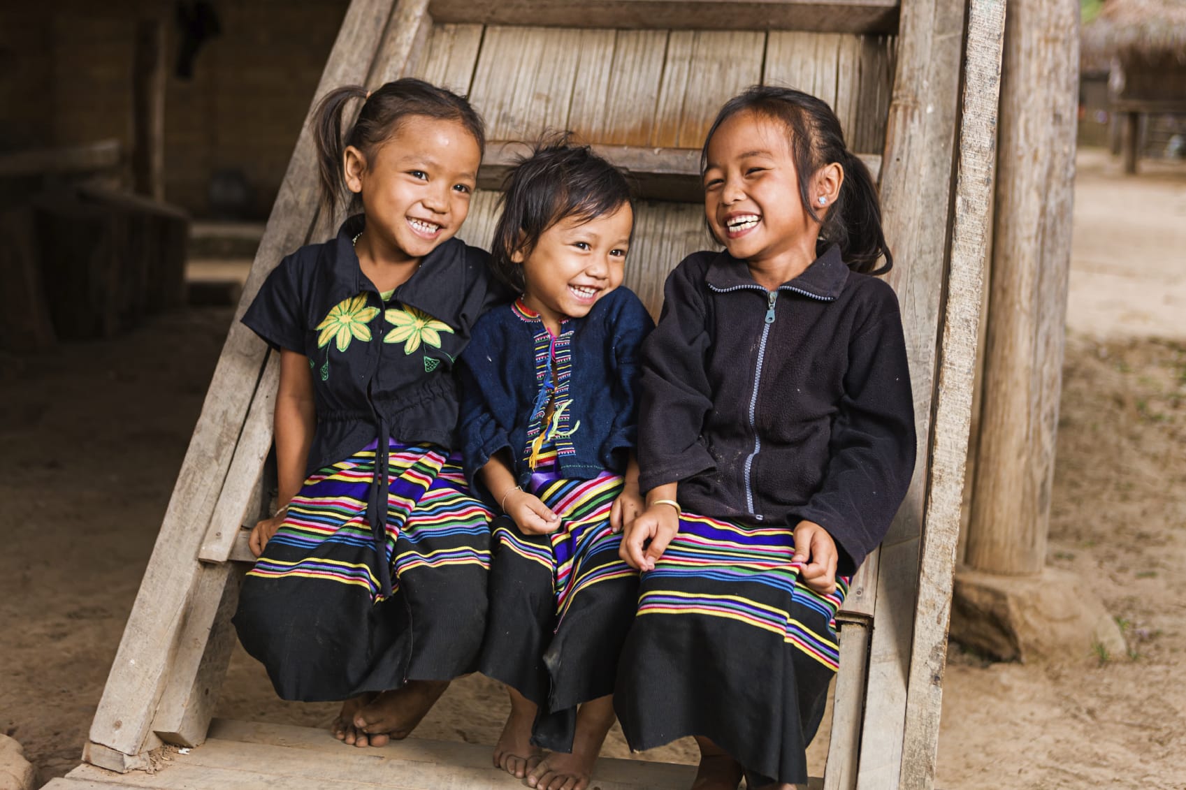 Girls in Peru